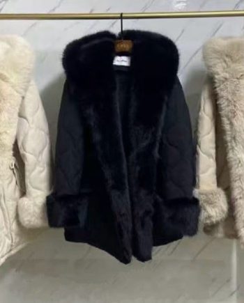 Γυναικείο Μπουφάν με Επένδυση Γούνας – One Size